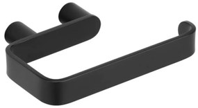 KFA Armatura 864-022-81 - Porta carta igienica acciaio inossidabile/opaco nero