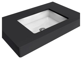 Ceramica Flaminia Miniwash lavabo sottopiano 48 cm senza troppopieno in ceramica bianco