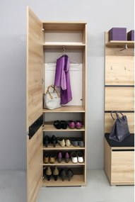 Armadio in faggio decorato 54x200 cm Lissabon - Germania