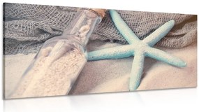 Quadro su tela – Stella marina sulla spiaggia