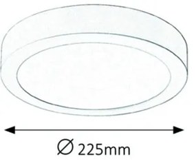 Rabalux 2660 - Plafoniera LED LOIS LED/18W/230V