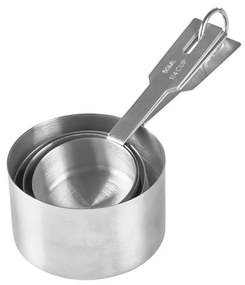 Set di 4 misurini in acciaio - Blomsterbergs