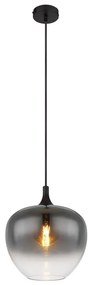 Globo 15548H1 - Lampadario a sospensione con filo MAXY 1xE27/60W/230V nero