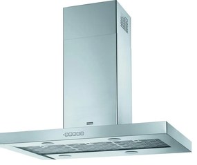 Cappa ad isola Tale 905 I XS FRANKE  grigio inox L 90 cm