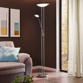 Eglo 93875 - Lampada LED dimmerabile BAYA 1 LED/20W + LED/2,5W cromo lucido