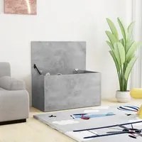 Baule Grigio Cemento 84x42x46 cm in Truciolato cod mxl 52249