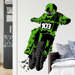 Adesivo da parete - Motocross | Inspio