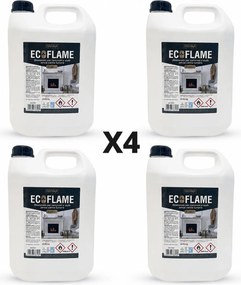 Combustibile Bioetanolo EcoFlame 20 lt Universale a Base Vegetale...