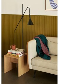 Accogliente plaid di cotone viola e verde, 130 x 200 cm - Hübsch