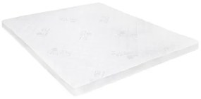 Coprimaterasso 160x200 cm in Schiuma di Gel 7 cm