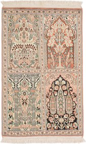 Cashmere Silk Tappeto orientale 100 x 60 (Indian) Annodato A Mano