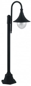 Lampione da giardino, Pavia H 130 cm, nero, IP44 INTEC