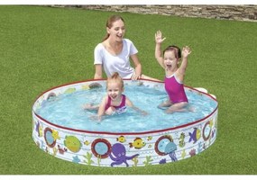 Piscina per bambini a forma di pesce 152 x 25 cm Bestway 55029