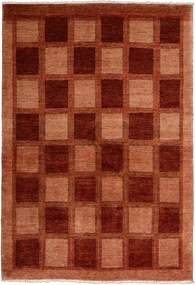 Loribaft Tappeto orientale 140x200 Rosso (Pakistan) Annodato A Mano
