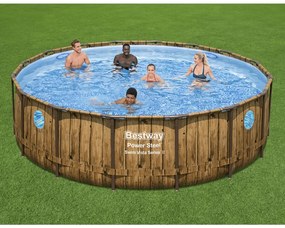 Bestway Set Piscina Power Steel 488x122 cm