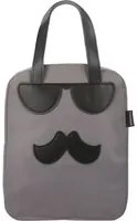 Borsa termica porta pranzo baffi grigio 6,5 L Cooler