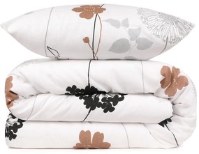 Biancheria da letto matrimoniale bianca 240x220 cm Atlantis - Mijolnir