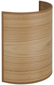 Brilagi - Applique SEMI 1xE27/15W/230V diametro 20 cm marrone