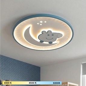 Brilagi - Plafoniera a LED per bambini PIGGY LED/70W/230V 3000/4500/6000K