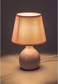 Rabalux 74078 - Lampada da tavolo INGRID 1xE14/40W/230V rosa
