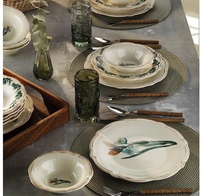 Set da tavola 18 pezzi multicolore/porcellana