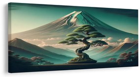 Quadro su tela – Pace sotto il monte Fuji
