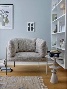 Poltrona greige Karel – Bloomingville