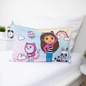 Set copripiumino e federa da bambini in cotone per culla 100x135 cm Gabby's Dollhouse "Sugar Dream" – Jerry Fabrics