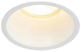 Faretto da incasso Smart bianco IP44 incl. Wifi GU10 70mm - Dept