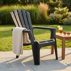 MARYLAND - poltrona da giardino in plastica