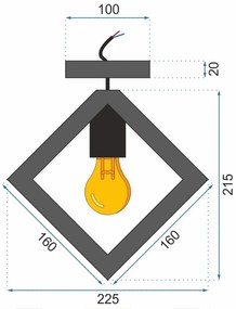 Lampada Denver 180979D