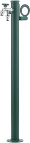 Fontana da Giardino con Doppio Rubinetto Belfer 42/SRR Verde...