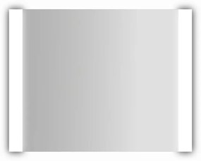 Specchio con illuminazione integrata completo di faretto bagno rettangolare L 120 x H 70 x P 2.5 cm