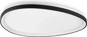 Gemini plafoneira 42 w dali/push 4450 lm 3000 k nera