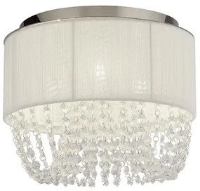 Searchlight 62617-3CC - Plafoniera BELLANO 1xG9/7W/230V Ø 30 cm bianco