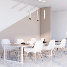 Lampadario a sospensione con filo DANI 3xGU10/8W/230V