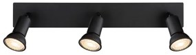 Globo 57998-3 - Faretto DREW 3xGU10/35W/230V nero