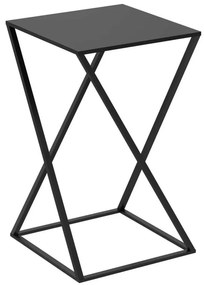 Portafiori 40x24 cm nero