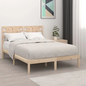Giroletto Senza Materasso 120x200 Cm İn Legno Massello Di Pino /