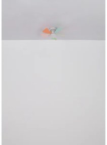 Globo 03609B - Ventilatore da soffitto LED dimmerabile HINES 10W/230V 3000-6500K + telecomando