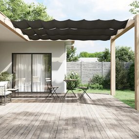 Paravento Verticale Antracite 100x600 Cm İn Tessuto Oxford /
