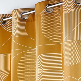 Tenda color rame 140x280 cm Esquisse - douceur d'intérieur