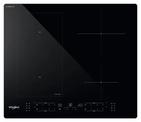 Piano cottura induzione 4 zone WLB4060CPNE WHIRLPOOL nero