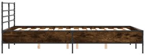 Giroletto rovere marrone 140x190cm in legno multistrato metallo
