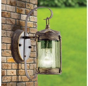 Orion - Lampada da parete per esterni TAVERNA 1xE27/60W/230V IP23 bronzo/patina