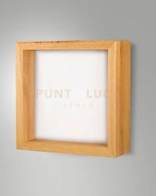 Window applique quercia l.37,5cm a led 3000k - 29w - 2880 lm in me...