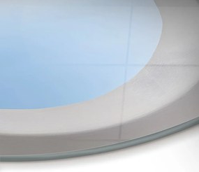 Dipinto su vetro 70x100 cm Oia – Styler