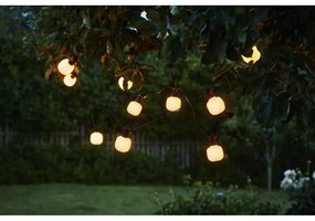 Catena luminosa a LED nera per esterni, lunghezza 5 m Circus Maxi - Star Trading