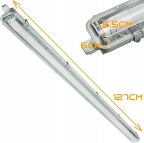 Apparecchio LED tecnico per tubi T8 1xG13/20W/230V 4000K 120 cm IP65 bianco