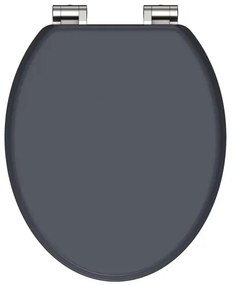 Schütte 80104 - Sedile per WC SPIRIT Antracite con chiusura SoftClose in MDF